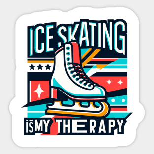 Ice Skating Sticker